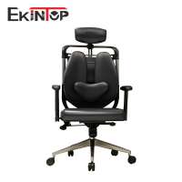 Luxury new model motorized working arms metal frame office chair