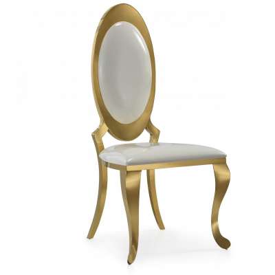 Luxury dining chairs vinyl