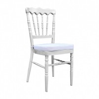 Stackable White Cheap Napoleon Chair Sale