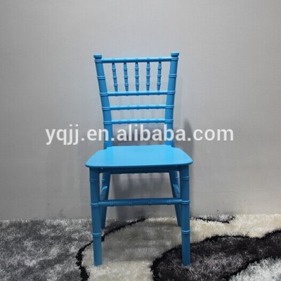 Resin kids chiavari chair for party children tiffany chair