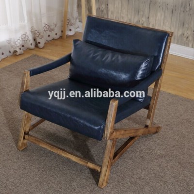 Wooden cafe sofa chair