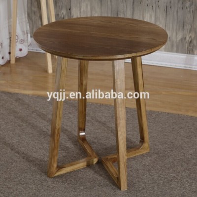 Solid wood round cafe table for sale