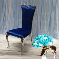 Wholesale fabric high backrest dining chair