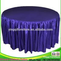 Cheap Crushed Taffeta Wedding Table Cloth